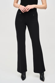 Joseph Ribkoff Heavy Knit Flared Pull-On Pants 243235