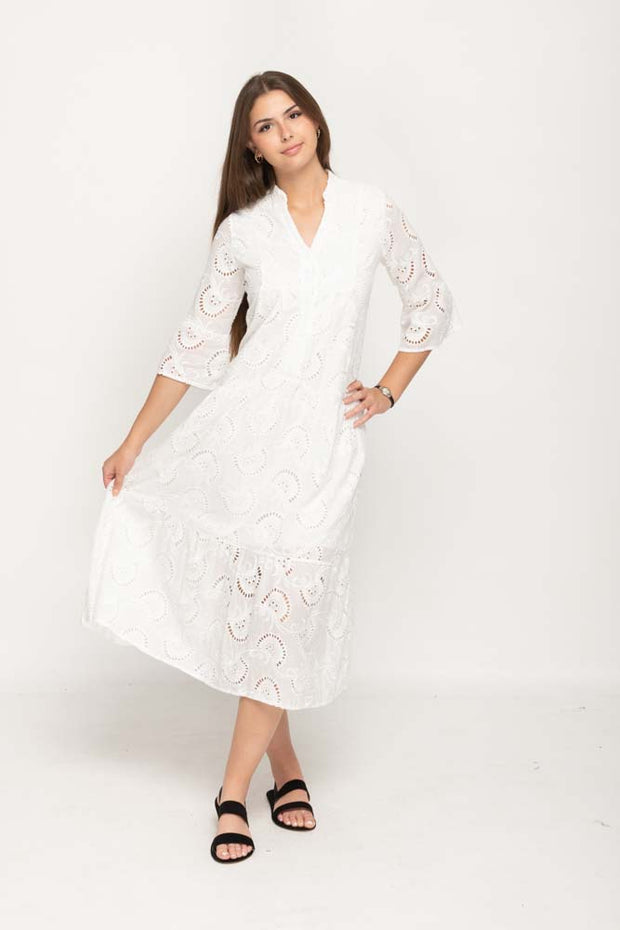 Miss Nikky FN212 2201- White Dress