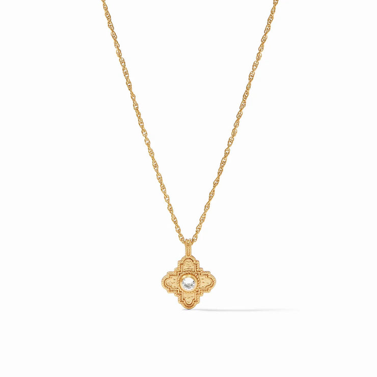 Julie Vos Malta Theodora Delicate Necklace Gold-Cubic