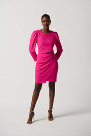Joseph Ribkoff Hot Pink Dress 234025