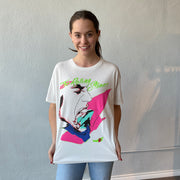 DAYDREAMER Vintage White Rolling Stones Tee