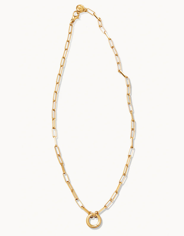 Spartina Long Link Charm Necklace