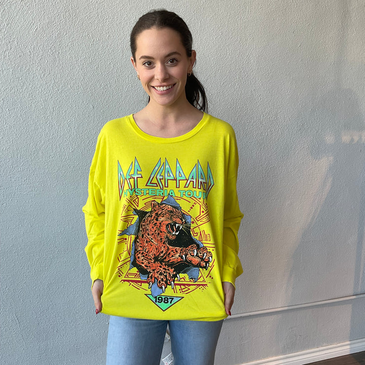 DAYDREAMER Long-sleeve Def Leppard Lemon Tonic