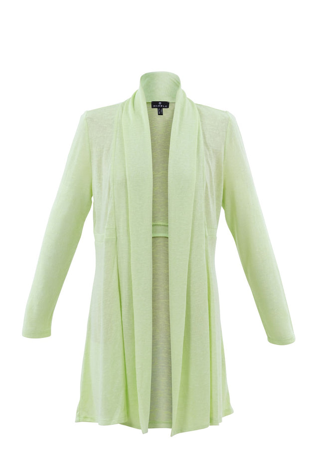 Marble 7372 Cardigan Lime Green