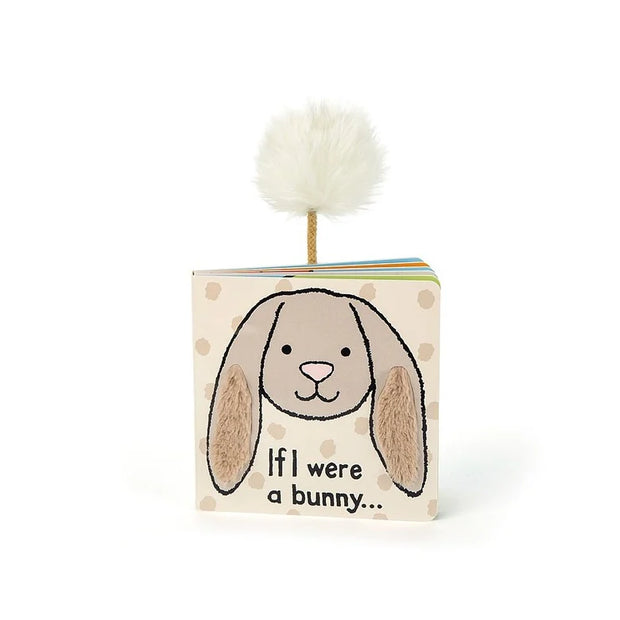 Jellycat If I Were A Bunny Book Beige
