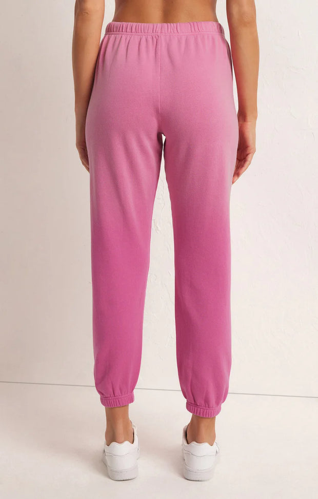 Z Supply High Tides Jogger Heartbreaker Pink