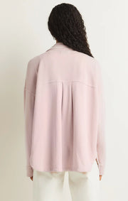 Z Supply All Day Knit Jacket Pink