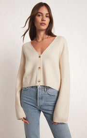 Z Supply Estelle Cardigan Sandstone