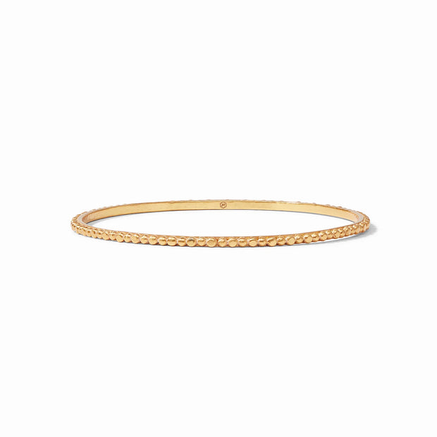 Julie Vos Colette Bead Bangle Gold