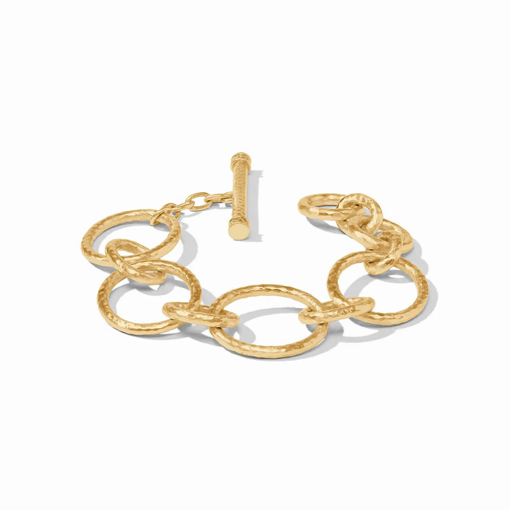 Julie Vos Catalina Light Link Bracelet Gold