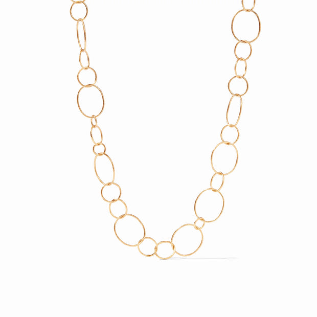 Julie Vos Colette Textured Necklace Gold