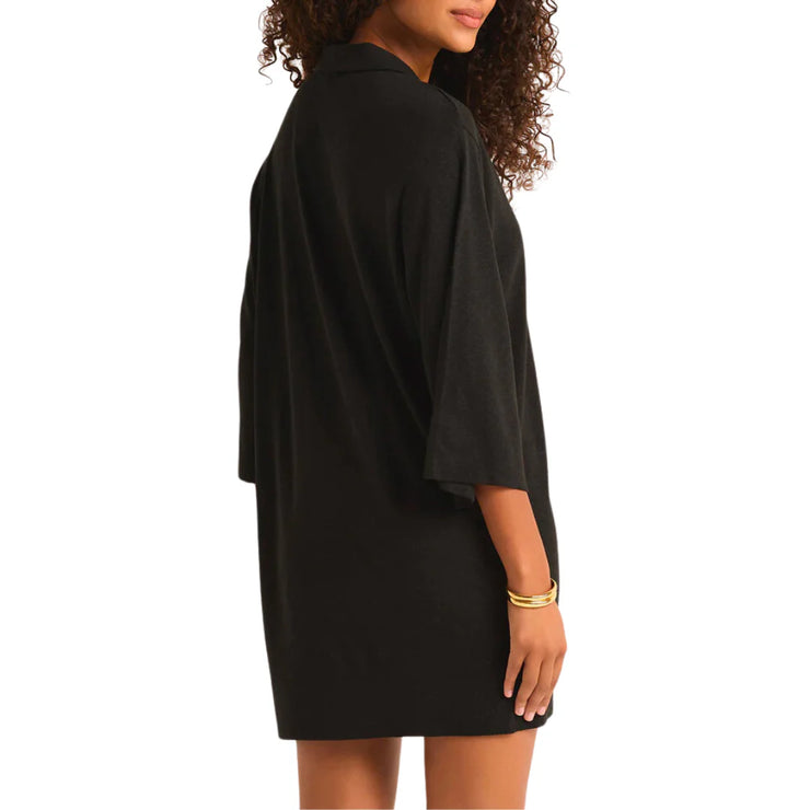 Z Supply Mallory Slub Cover Up Black