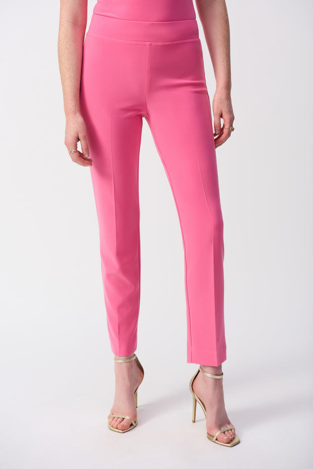 Joseph Ribkoff Classic Straight Pant —Bubblegum 143105S25