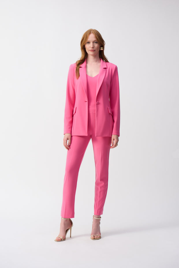 Joseph Ribkoff Classic Straight Pant —Bubblegum 143105S25