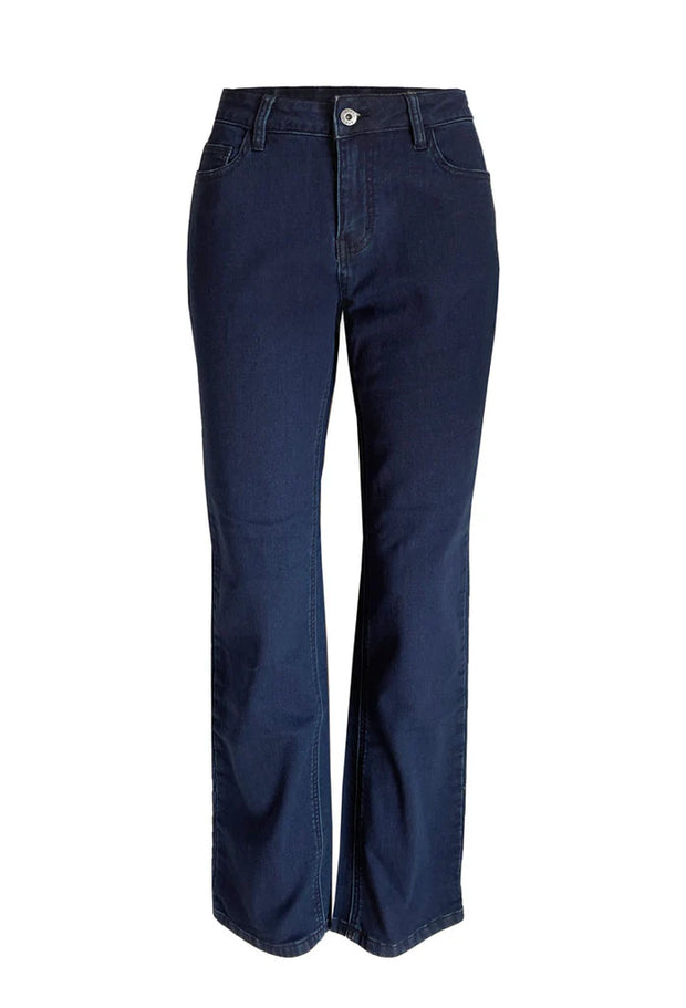 Ethyl Zipper Blue Jean