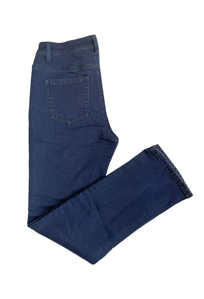 Ethyl Zipper Blue Jean