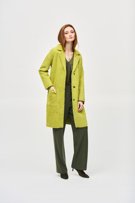 Joseph Ribkoff Wasabi Quilted Coat 233951F24