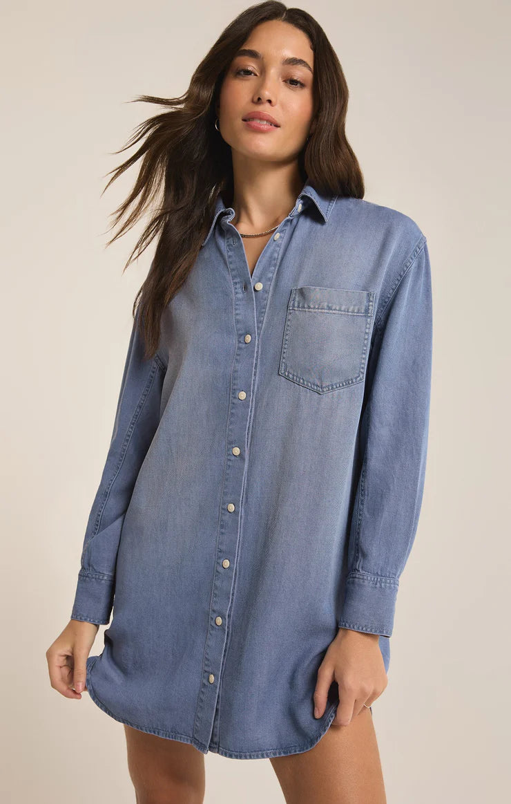 Z Supply Dover Chambray Dress