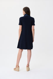 Navy JR Dress With Pockets 231141