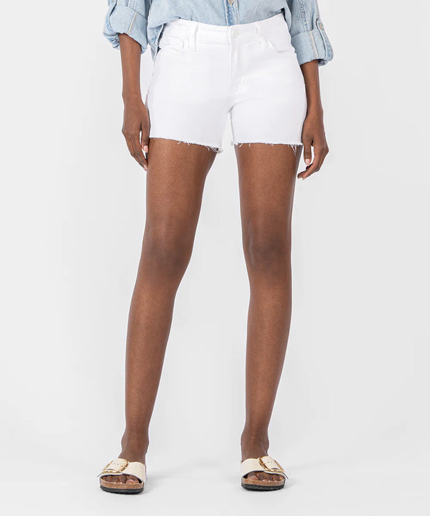 KUT Optic White Gidget Short