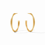 Julie Vos Cheval Twist Hoop Gold Medium