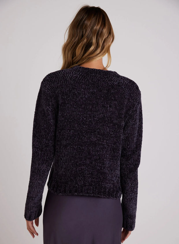 Bella Dahl Crew Neck Sweater Galaxy Smoke