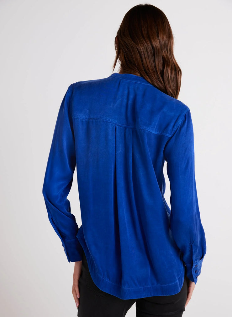 Bella Dahl Button Down Rich Cobalt