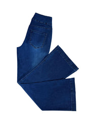 Ethyl Blue Boot Cut Pull On Jean