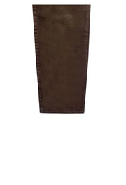 Ethyl Chocolate Cargo Zip Skinny Jean