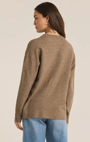 Z Supply Gia Crew Neck Sweater Chai