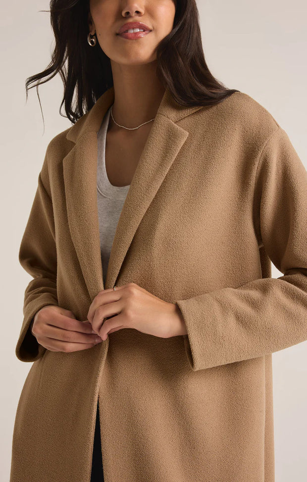 Z Supply Camel Mason Coat