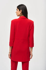 Joseph Ribkoff Red Long Blazer 233304