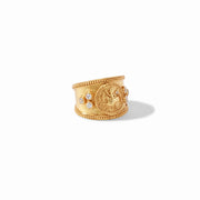 Julie Vos Coin Crest Ring R144GCZ