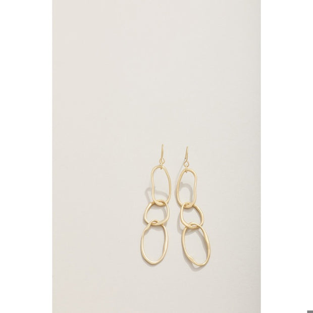 Spartina River Club Earrings Gold 409676