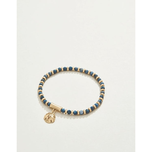 Spartina Calm Waters Stretch Bracelet 4mm Blue Coral 968010