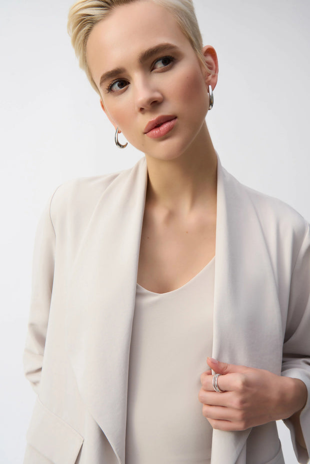 Woven Boxy Cover-Up 251088 - Moonstone