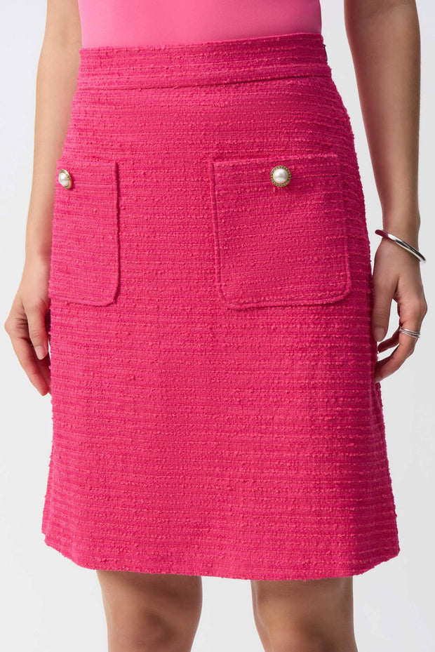 Joseph Ribkoff Bouclé A-Line Skirt 251291