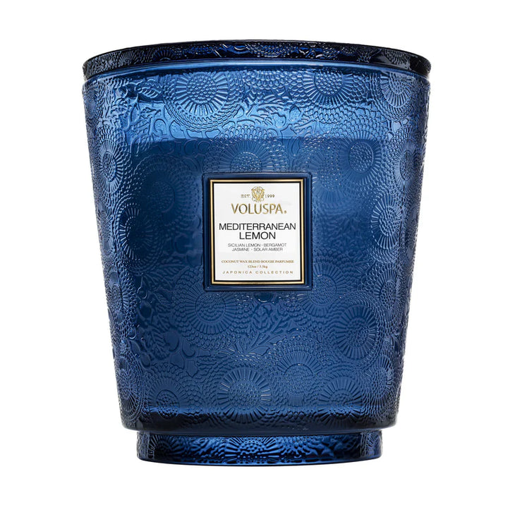 Voluspa Mediterranean Lemon Hearth Candle