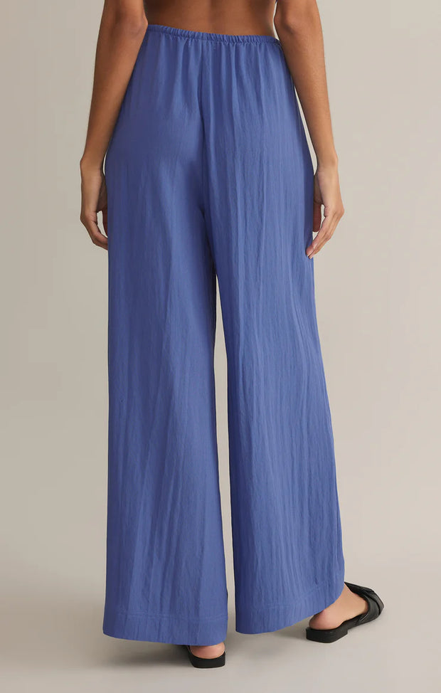 Z Supply Soleil Pant Riviera & La Luz Tank  (blue) Set