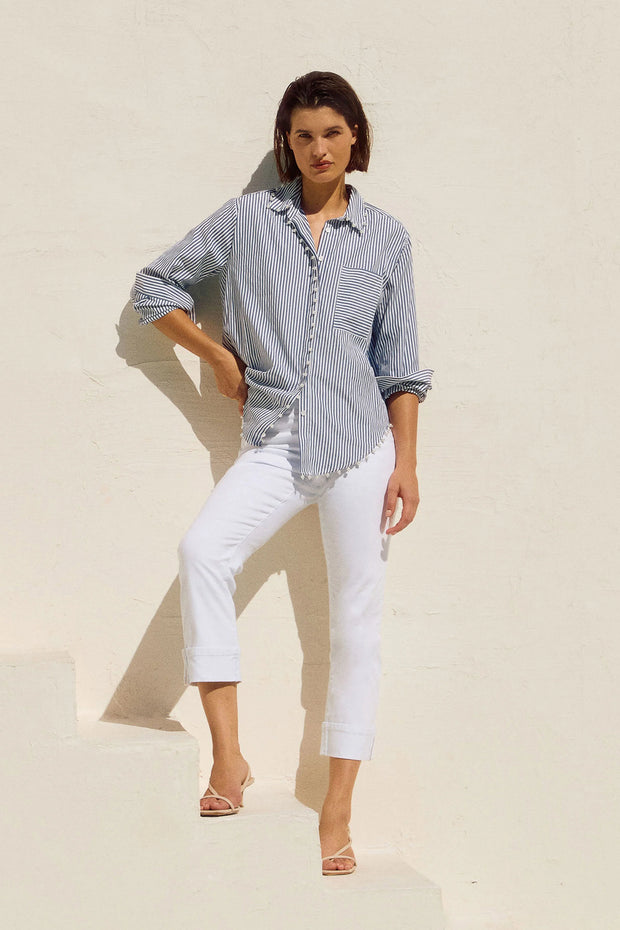 Joseph Ribkoff white jean 251960
