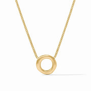 Julie Vos Wave Circle Delicate Necklace SKU N531G00
