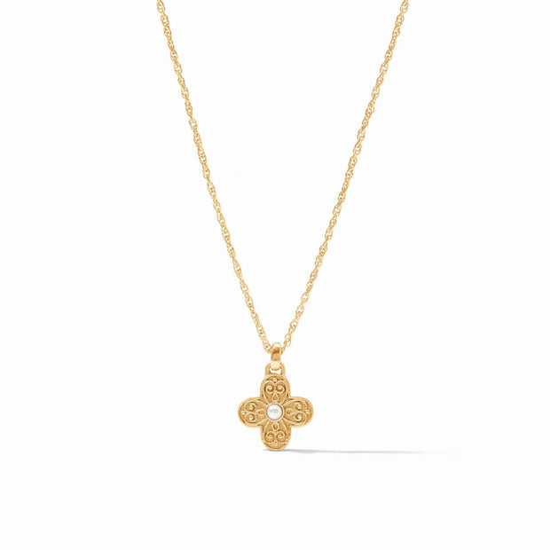 Julie Vos Corinth Delicate Necklace (Pearl)SKU N493GPL00