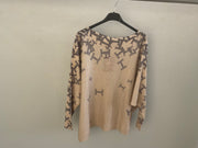 Brand bazar sweater with H