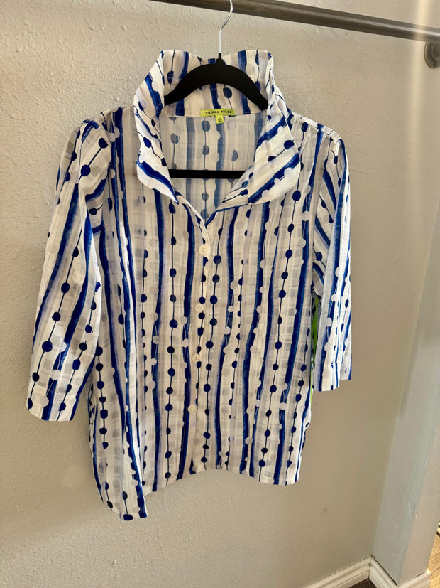 Trisha Tyler Wire Neck Jacket/blouse TT11747