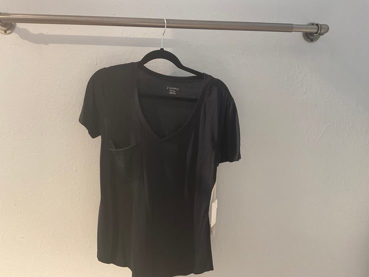 Z supply black pocket tee