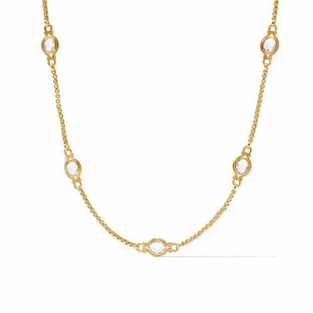 Julie Vos Saratoga Stone Station Necklace SKU N553GRC00