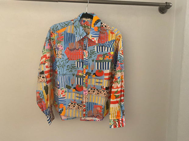 French Cloane (multil color) blouse