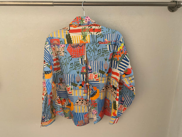 French Cloane (multil color) blouse