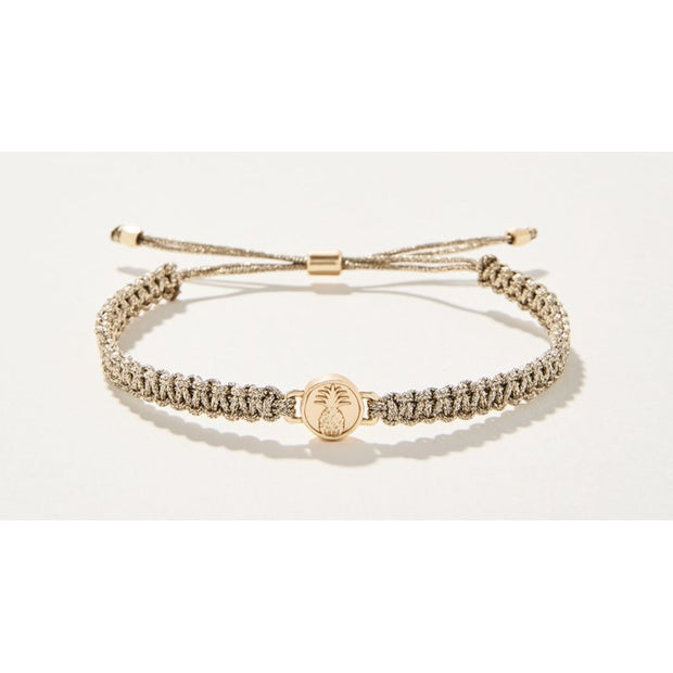 Spartina 449 Friendship Bracelet Metallic GoldPineapple Gold #366401