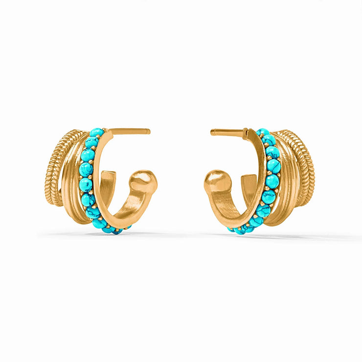 Julie Vos Hydra Triple Hoop SKU HP120GTQ00